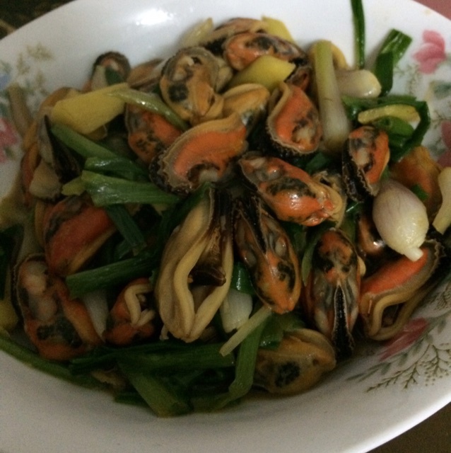 泰式辣炒海虹 mussels