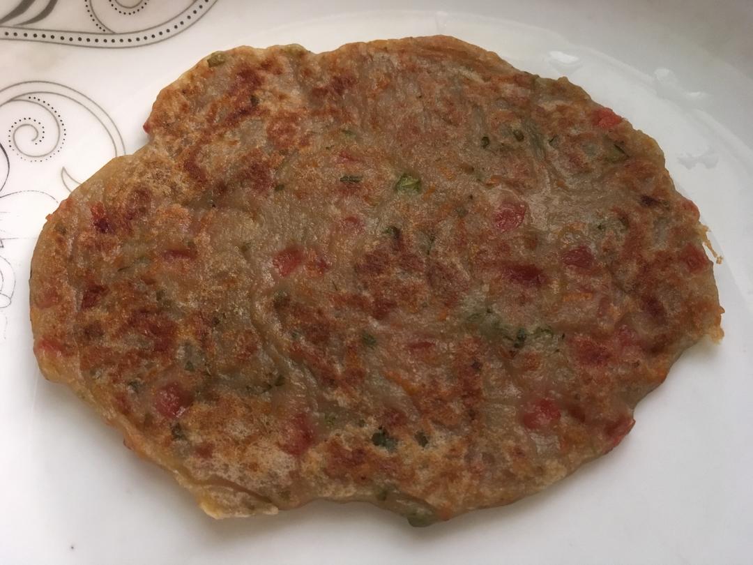【香蕉蔬菜饼的做法步骤图,香蕉蔬菜饼怎么做