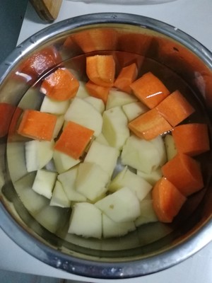 电压力锅版排骨炖土豆