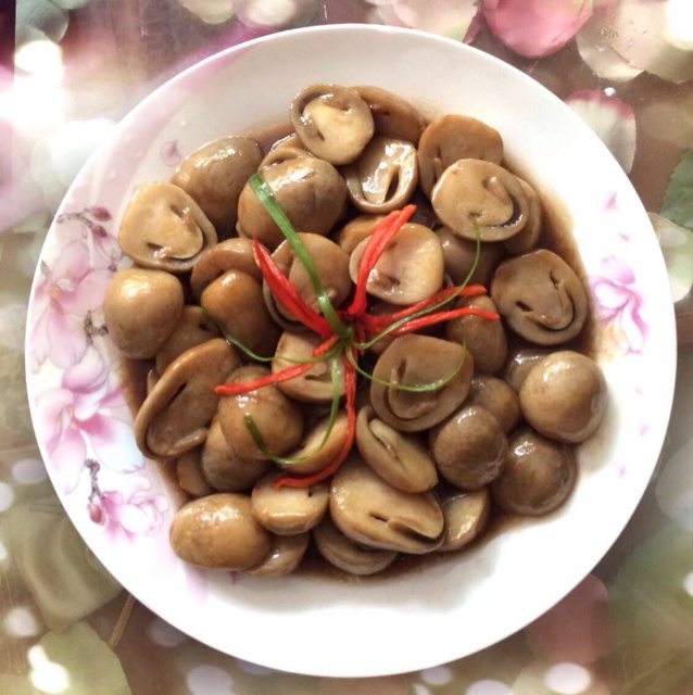tracey1319做的蚝油草菇