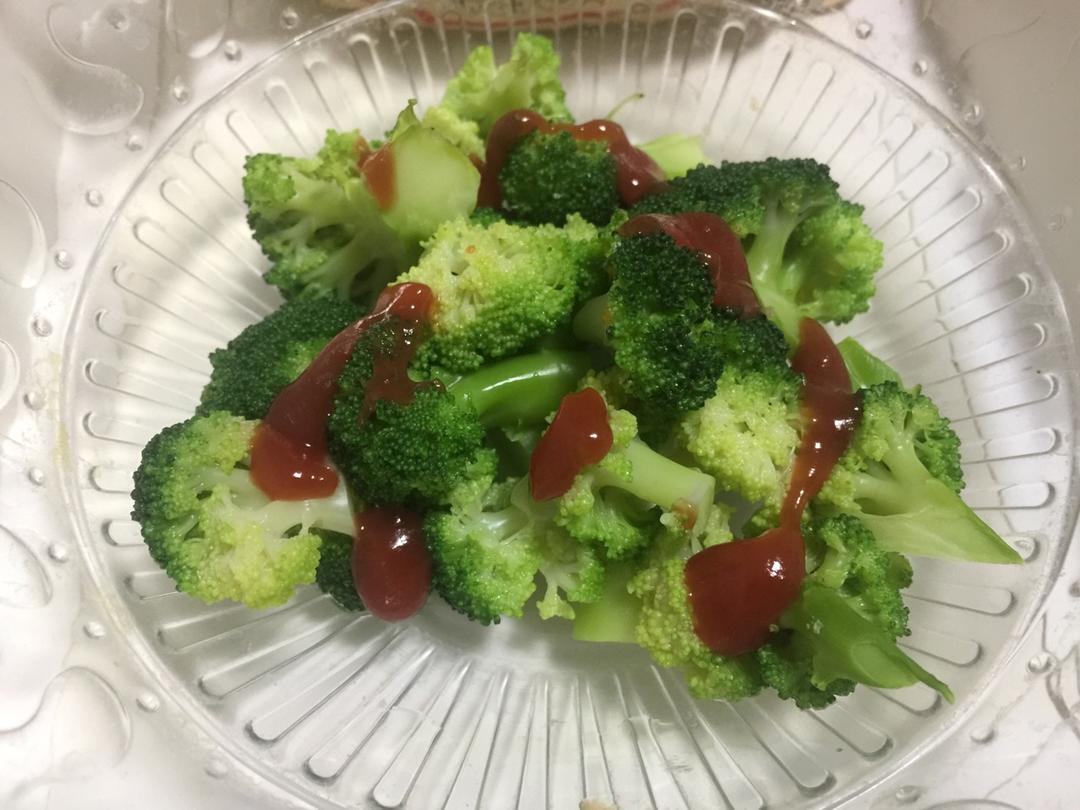 番茄酱西兰花