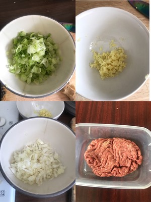 簡易牛肉餡餅的做法 步骤1