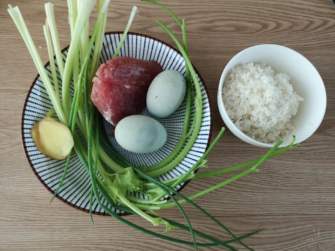皮蛋瘦肉粥:妈妈的味道