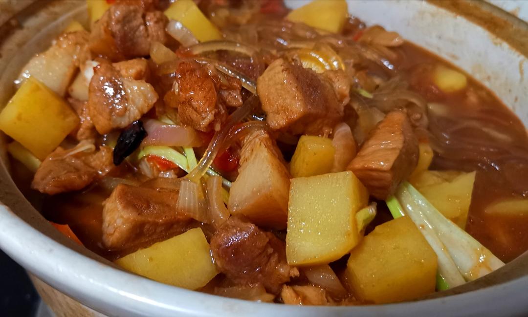 猪肉土豆炖粉条