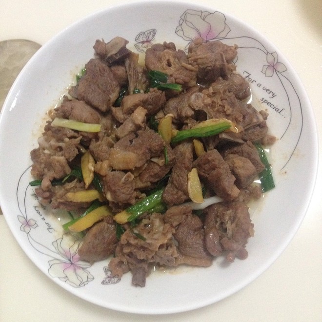 葱姜焖鸭的做法