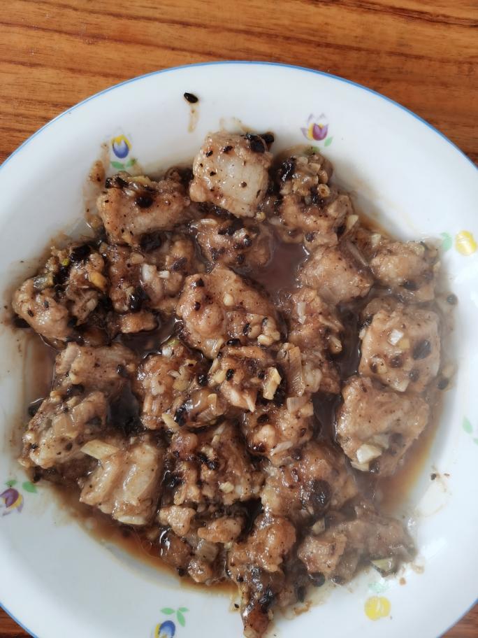 豆豉蒸排骨