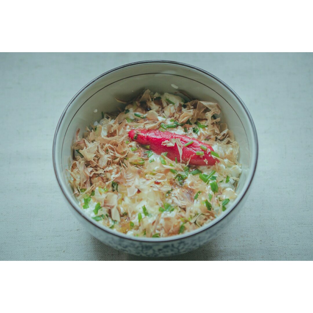 花的懒人料理之明太子豆腐丼