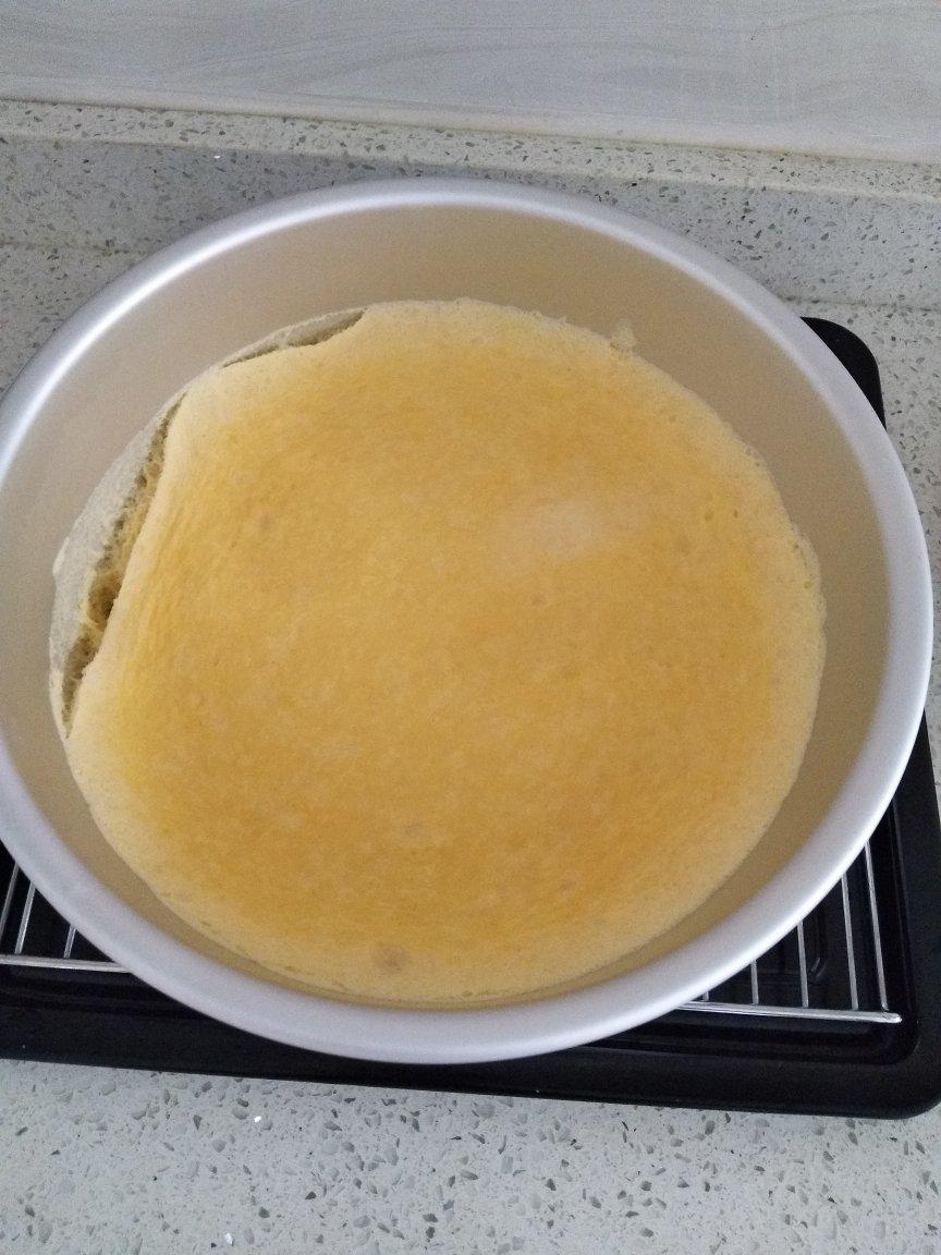 冷月79做的蒸蛋糕