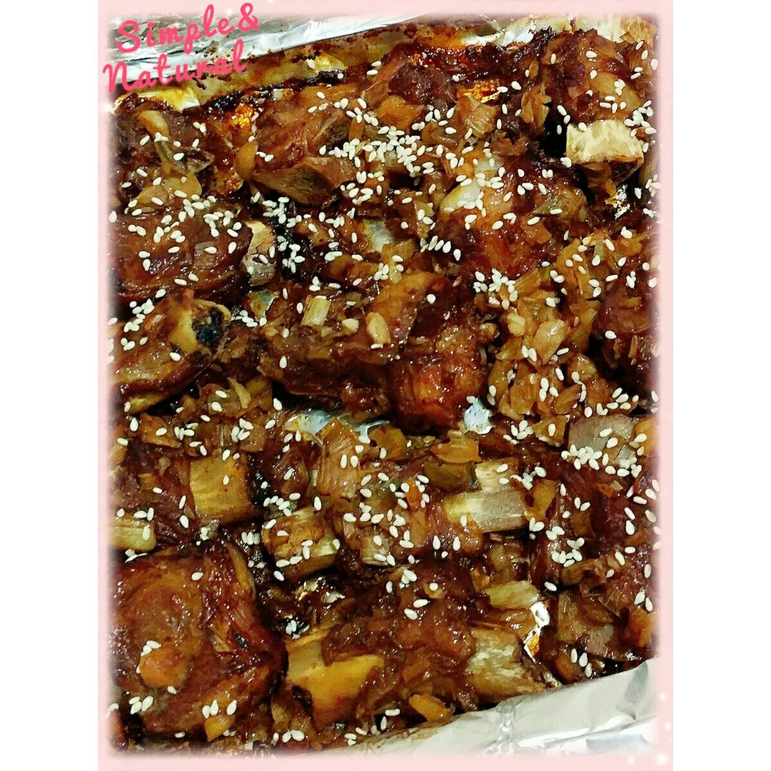 锡纸烤排骨