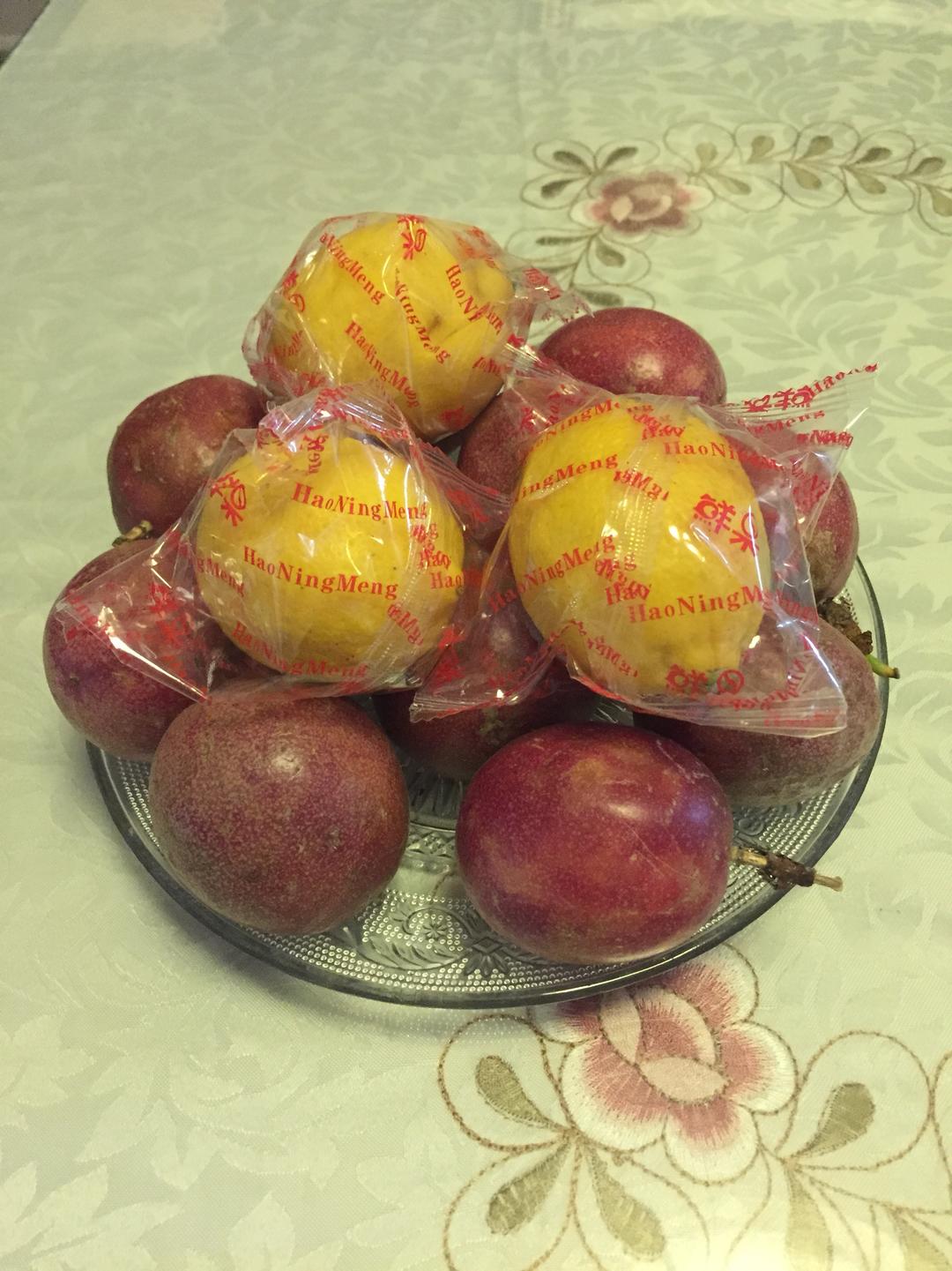 美白排毒之自制百香果蜂蜜柠檬茶~范冰冰同款