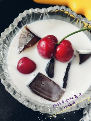 夏日Q爽☞旺仔红茶冻的做法 步骤11