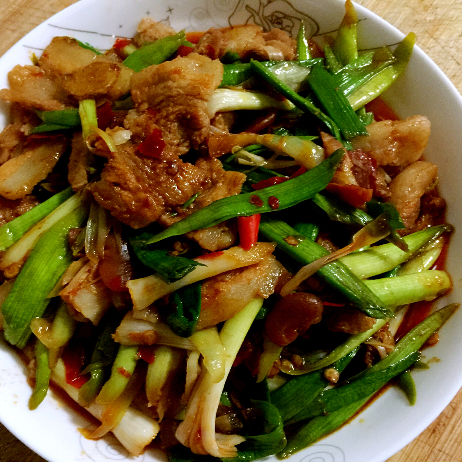 2008花开陌陌做的回锅肉