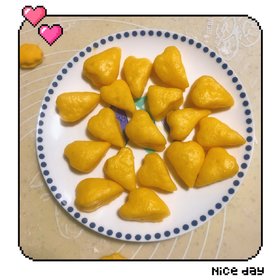 馒头迷你小海参食谱辅食心形三岁宝宝能吃宝宝图片