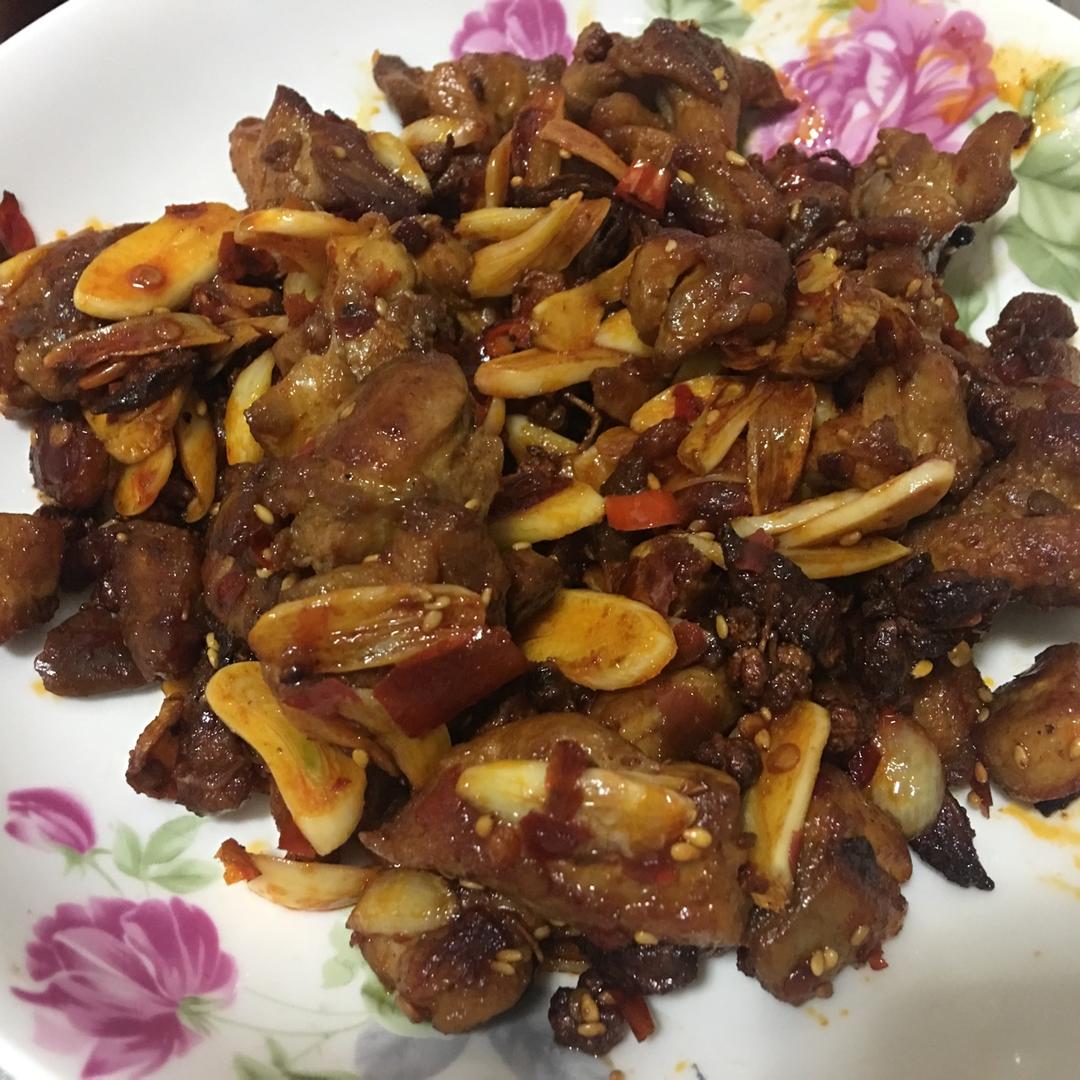 【干煸蒜香鸭图片】欢喜如初_下厨房