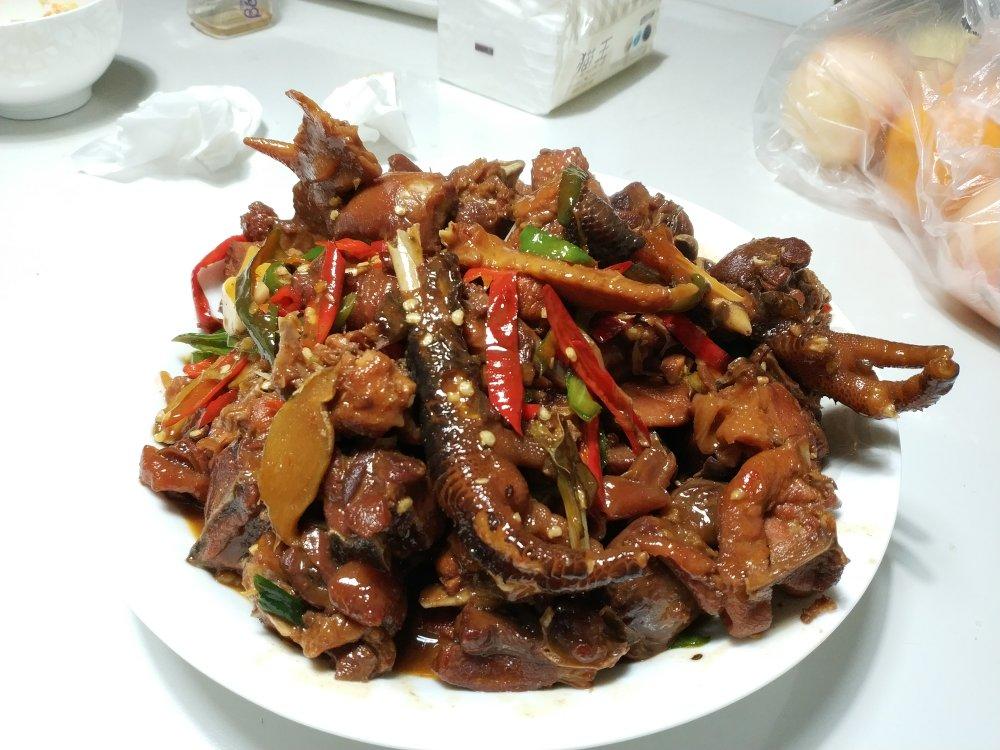 小时候的味道——红烧老公鸡