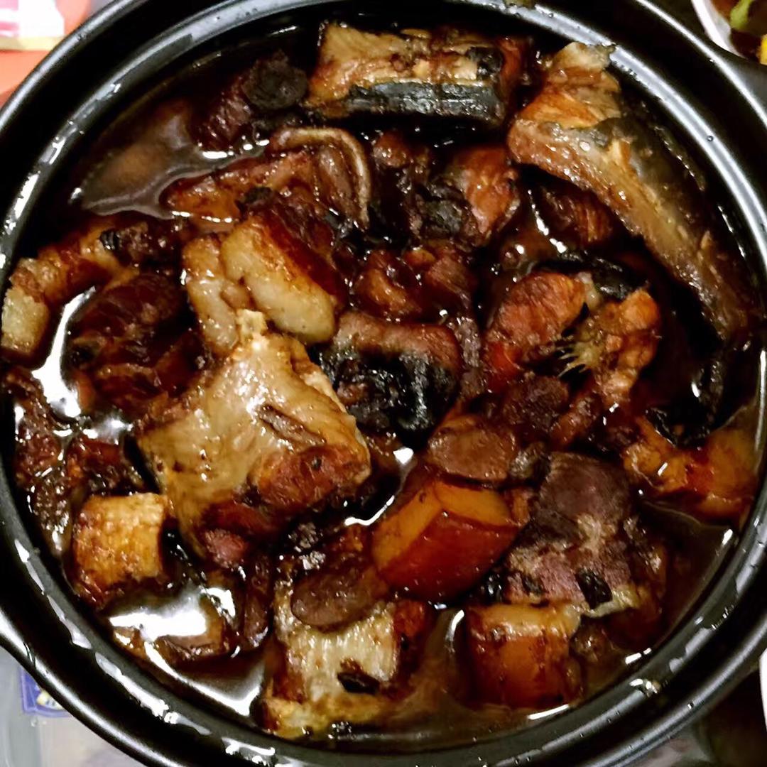 塔吉锅河鳗红烧肉