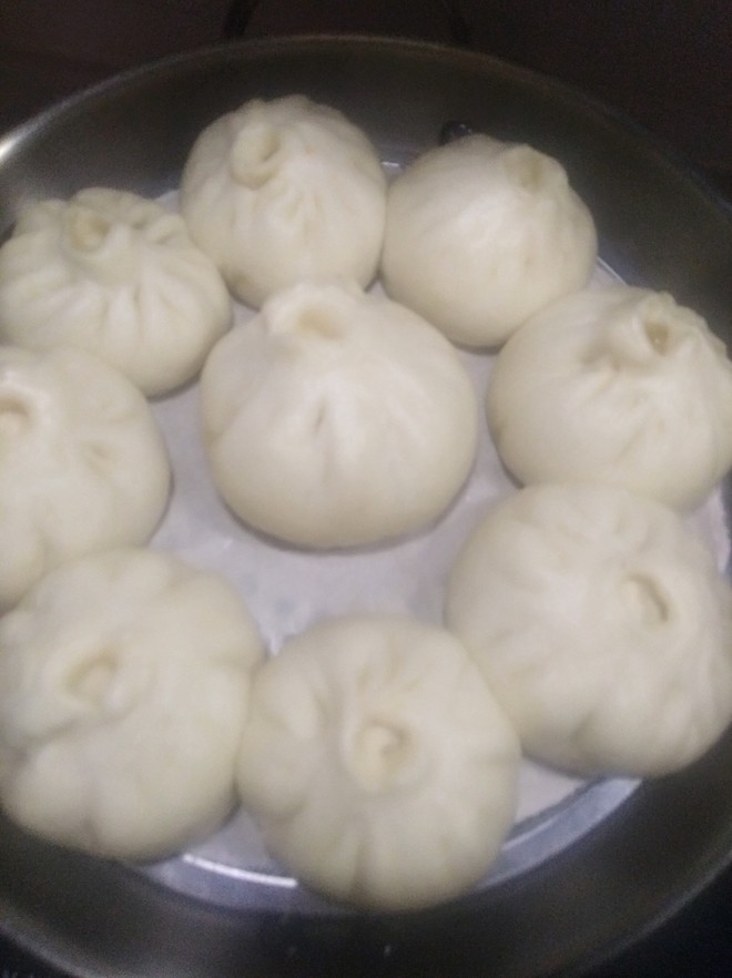 香菇白菜肉馅包子的做法