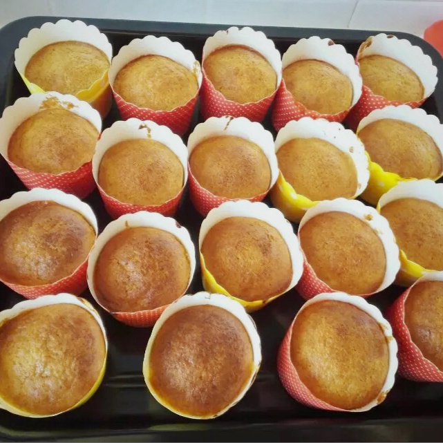 香蕉牛奶玛芬蛋糕的全部作品