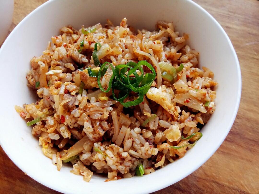 土豆丝炒饭.