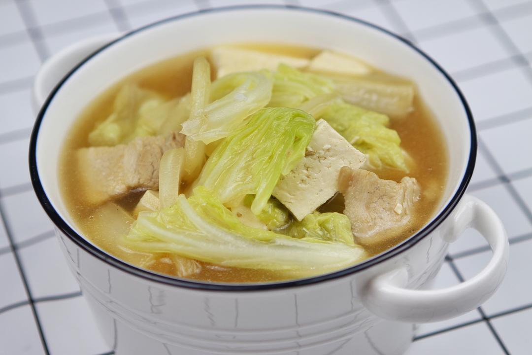豆腐炖白菜