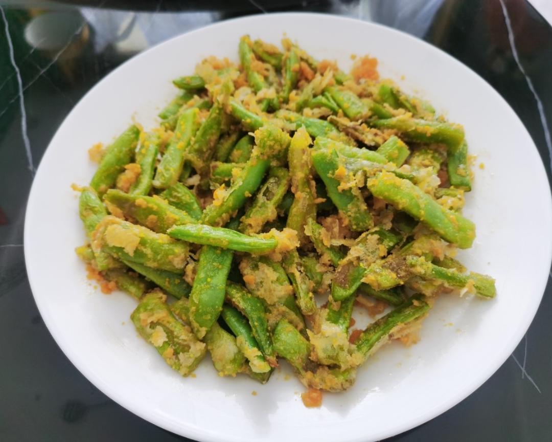 鸭黄豆角