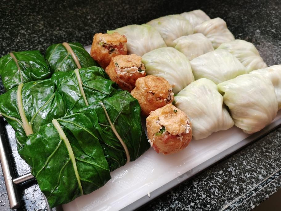 鲜嫩可口的广西豆腐酿菜酿