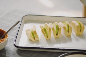 味增豆腐纯素三明治的做法 步骤3