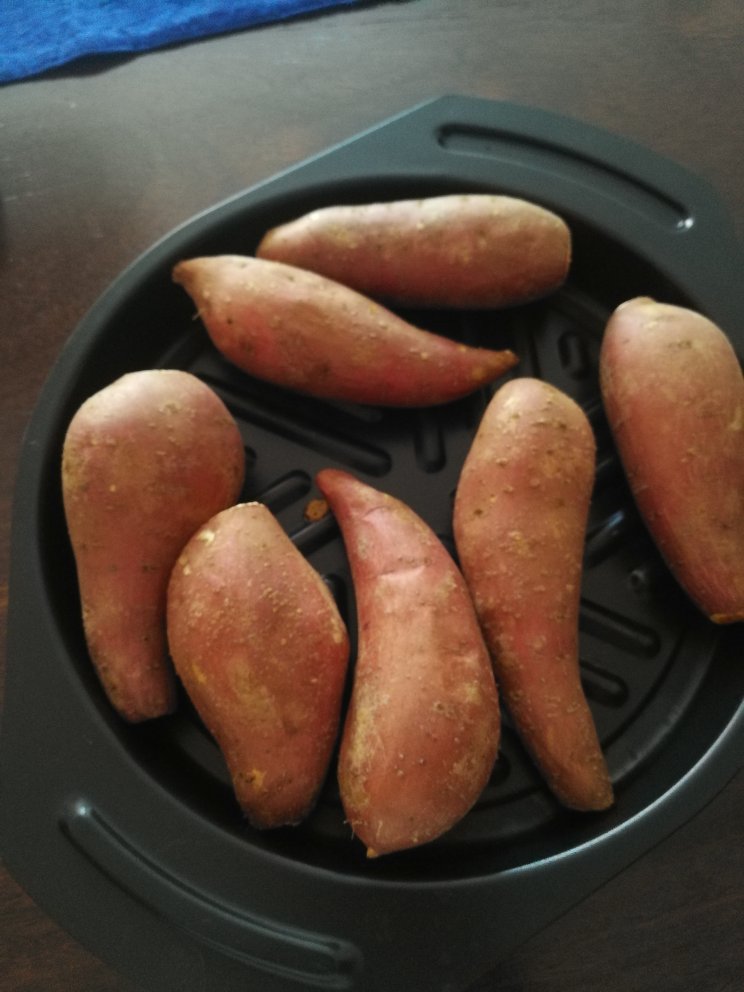 晓丹ddd做的烤红薯千石阿拉丁烤箱版