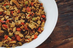 酸辣豆腐皮【减脂·下酒菜】的做法 步骤8