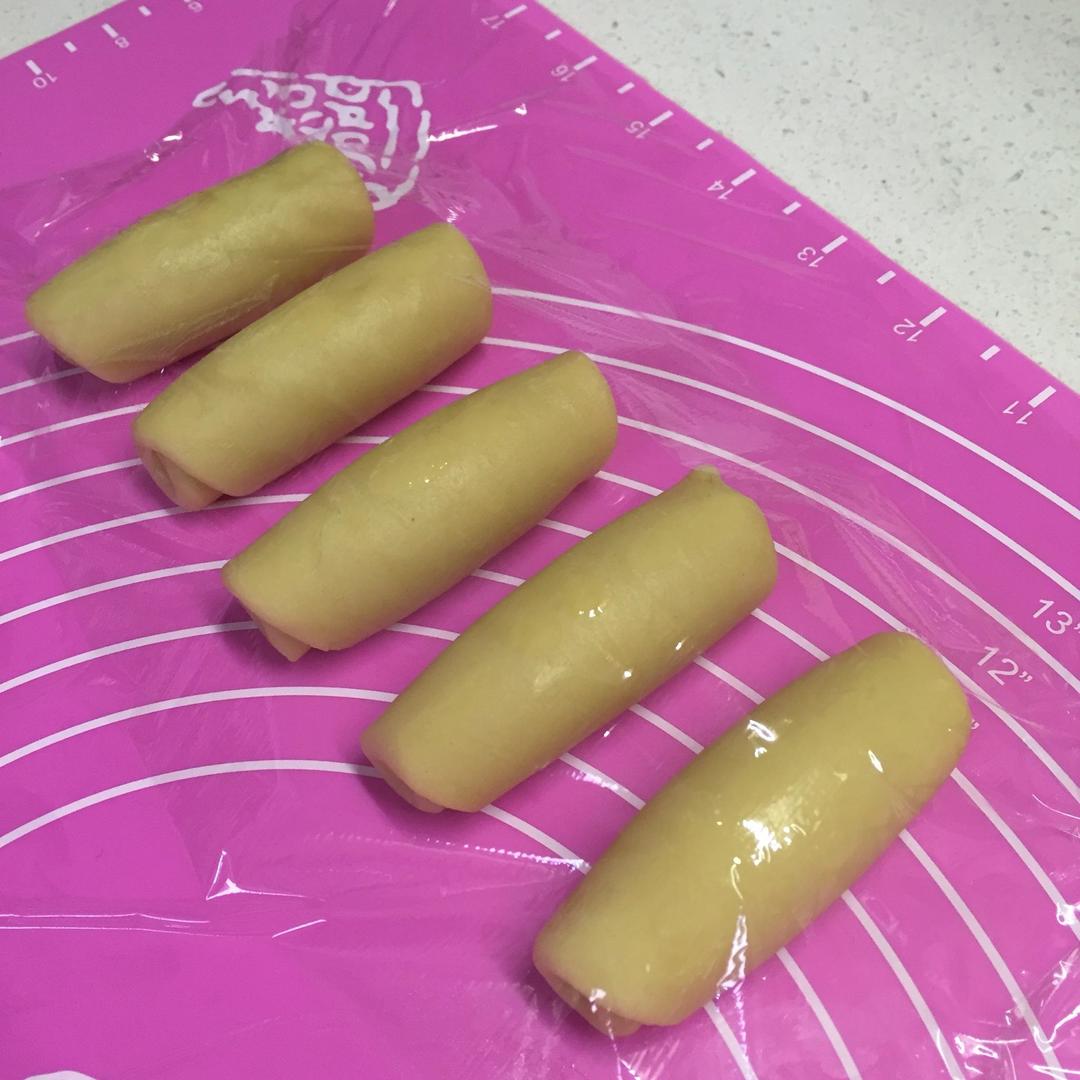 【蛋黄酥（黄油版）的做法步骤图，怎么做好吃】浅草君君kakun-制作