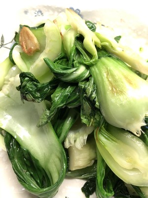 上海青炒鱼片的做法 步骤6
