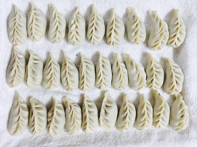 我心依旧_izu1做的彩色柳叶饺子!
