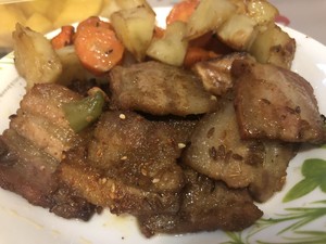 烤五花烤羊肉烤羊排的做法 步骤11