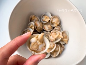 夏天就要吃凉菜【捞汁白蛤】,清爽解腻的做法 步骤4