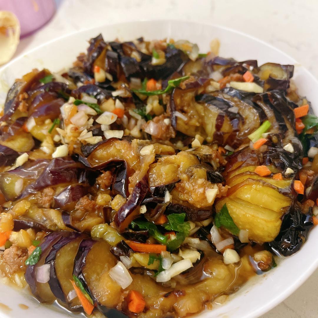 肉末茄子的做法