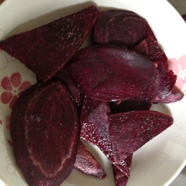 炸紫薯