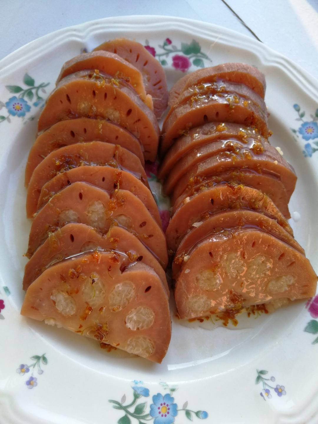 建安小花做的冰糖糯米藕