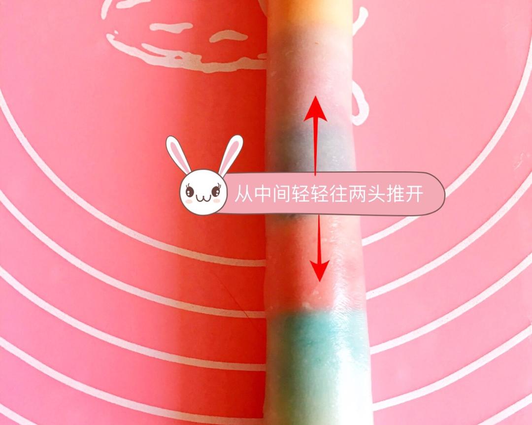 【彩虹蛋黄酥的做法步骤图,彩虹蛋黄酥怎么做好吃】Linda_Yue-制作