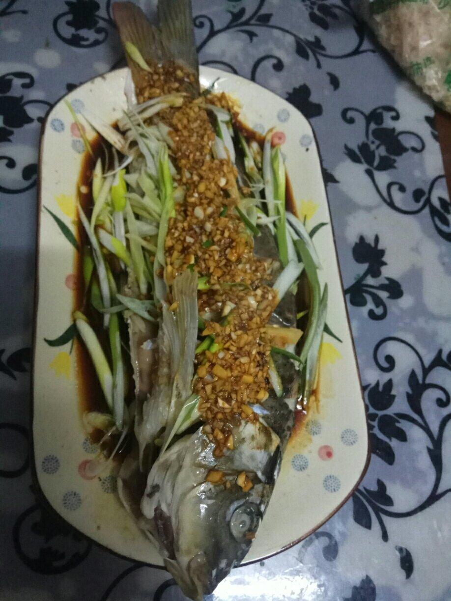 大金子巴拉巴拉做的蒜泥鲤鱼