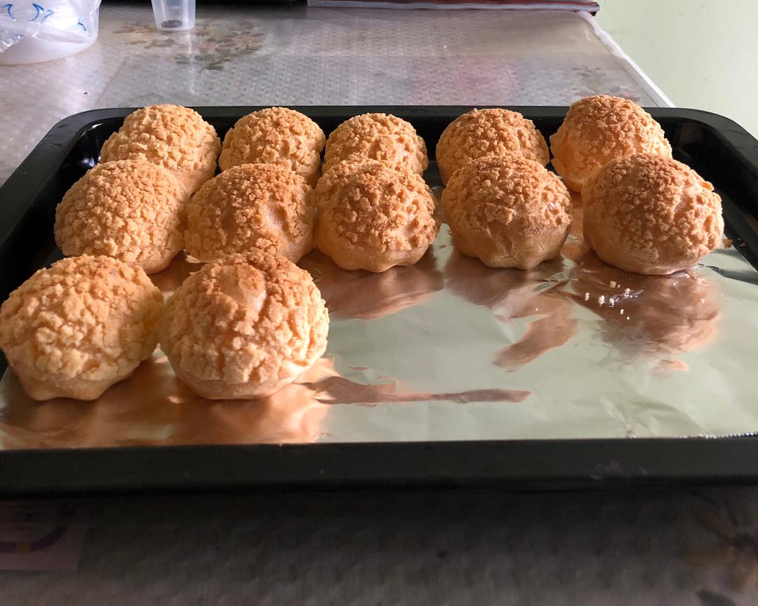酥皮泡芙试验方