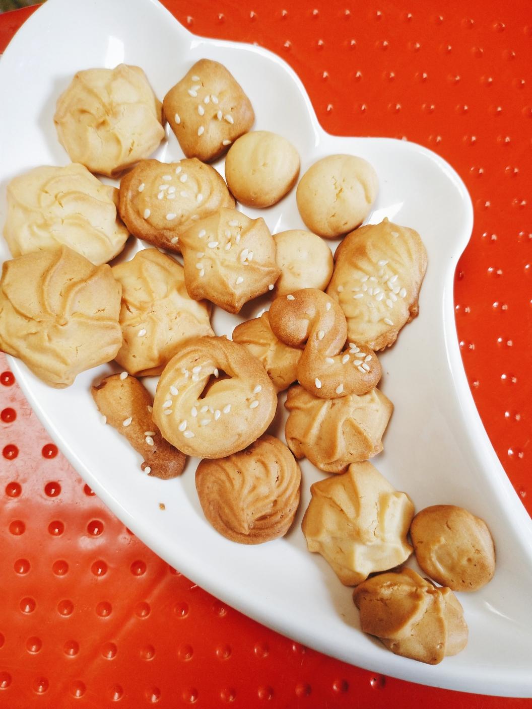 玉米油小饼干的做法 步骤2