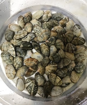蛤蜊炖豆腐的做法 步骤1