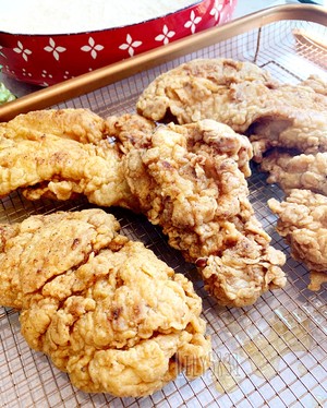 KFC肯德基“鱼鳞”脆皮炸鸡排 超详细新手版?的做法 步骤12