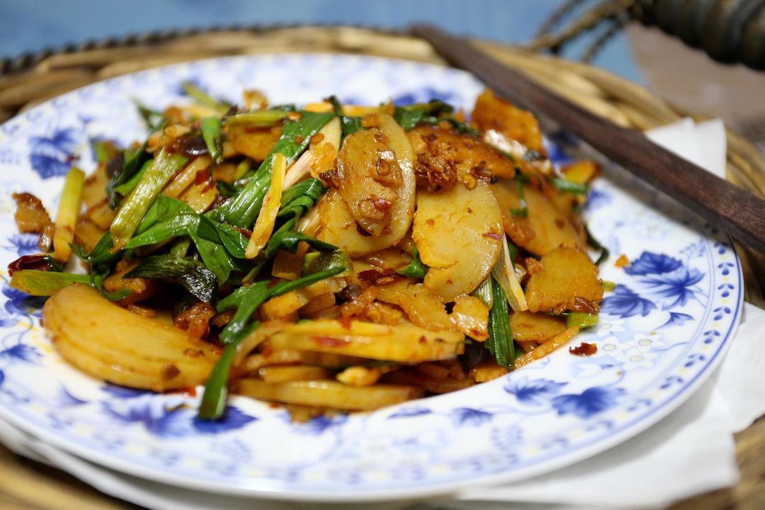 辣炒米豆腐