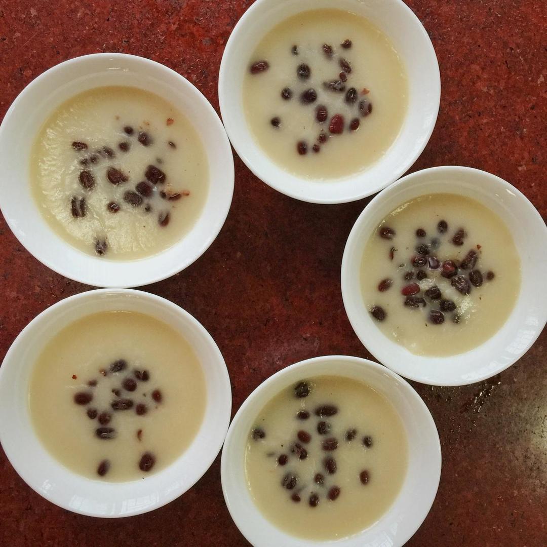 椰汁红豆钵仔糕