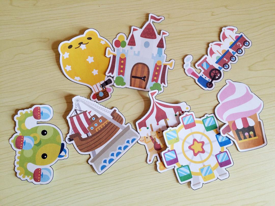 【六一 儿童节 游乐园 糖霜饼干的做法步骤图】SenvenoE丶七小邪-制作