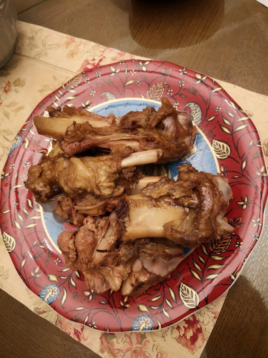23                       赞 详细的用料,红烧酱油,生抽,盐,猪大棒骨