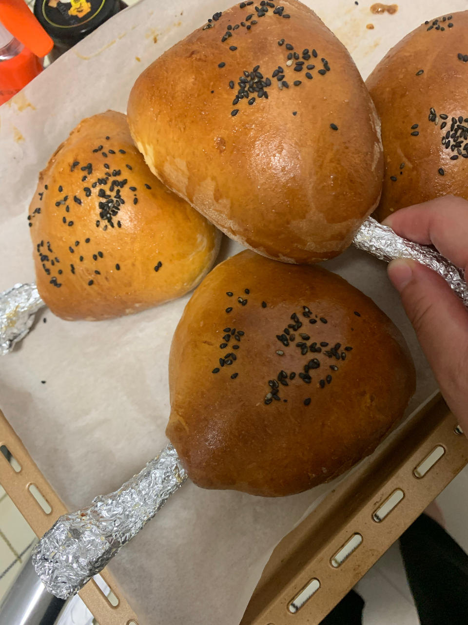 【鸡腿面包】真的有鸡腿的面包！
