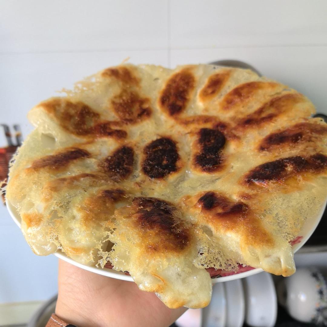 雪花脆皮煎饺