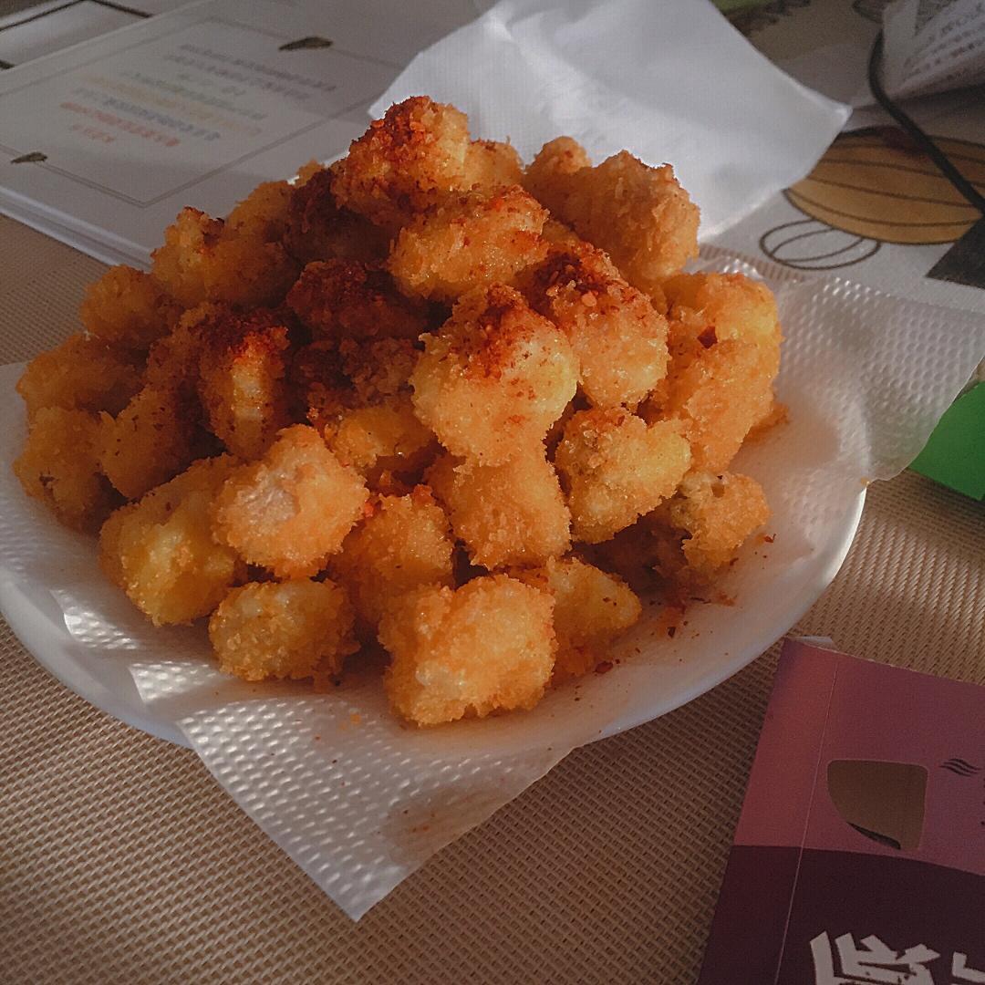 杏鲍菇版素鸡米花